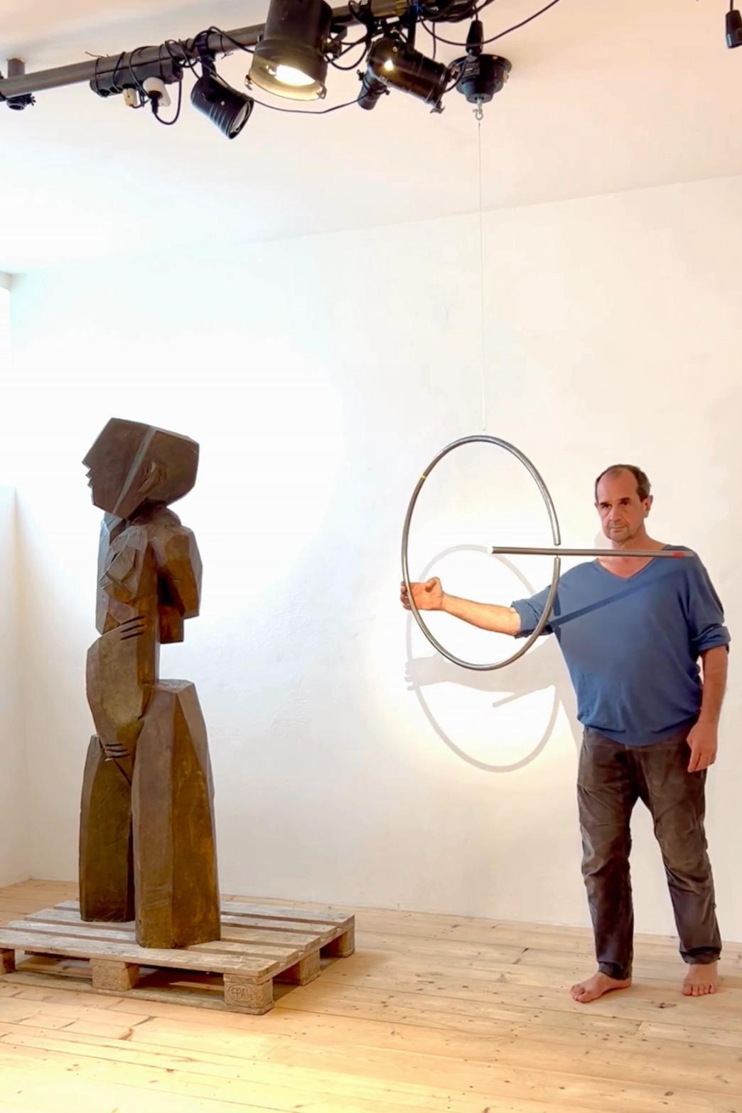 Zen - Torsionspendel, Stahl, lackiert, geölt, Schwingungsdurchmesser 208 cm, 2025